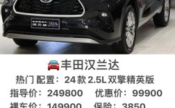【汉兰达最贵的车多少钱,汉兰达最底什么价】