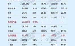 八月份汽车销量排名,八月份电动汽车销量排名