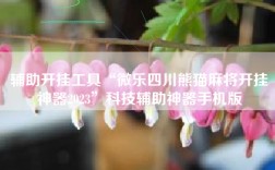 辅助开挂工具“微乐四川熊猫麻将开挂神器2023”科技辅助神器手机版