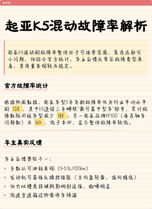 起亚k5故障率很高吗,起亚k5通病