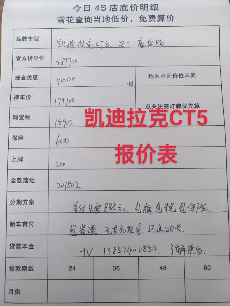 顶级凯迪拉克多少钱 凯迪拉克高端车多少钱